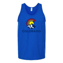 Load image into Gallery viewer, Colorado Line Flag Unisex Tank Top