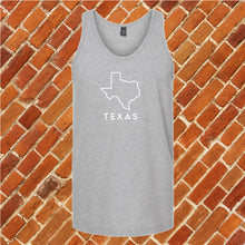 Load image into Gallery viewer, Minimalist Texas Unisex Tank Top