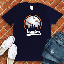 Load image into Gallery viewer, Baseball Houston City Outline Tee