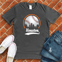 Load image into Gallery viewer, Baseball Houston City Outline Tee