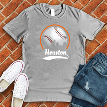 Load image into Gallery viewer, Baseball Houston City Outline Tee