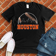 Load image into Gallery viewer, Houston Baseball Skyline Tee