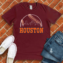 Load image into Gallery viewer, Houston Baseball Skyline Tee