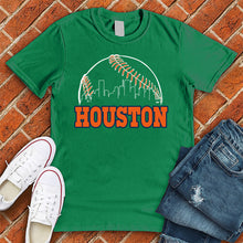Load image into Gallery viewer, Houston Baseball Skyline Tee