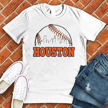 Load image into Gallery viewer, Houston Baseball Skyline Tee