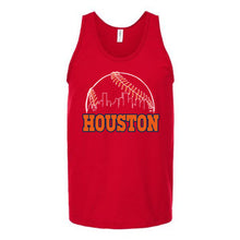 Load image into Gallery viewer, Houston Baseball Skyline Unisex Tank Top