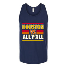 Load image into Gallery viewer, Houston VS All Y'all Unisex Tank Top