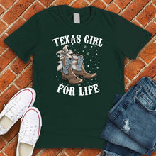 Load image into Gallery viewer, Texas Girl For Life Tee