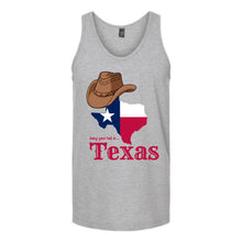 Load image into Gallery viewer, Texas Hang Your Hat Unisex Tank Top