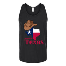 Load image into Gallery viewer, Texas Hang Your Hat Unisex Tank Top