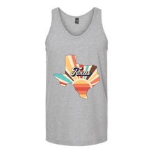 Load image into Gallery viewer, Retro Texas Sun Unisex Tank Top