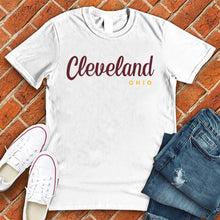 Load image into Gallery viewer, Cleveland Ohio Cursive Tee