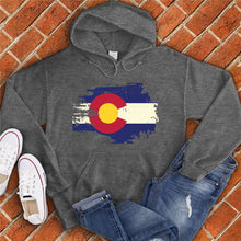 Load image into Gallery viewer, Colorado Weathered Flag Hoodie