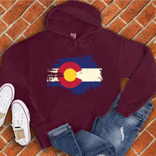 Load image into Gallery viewer, Colorado Weathered Flag Hoodie