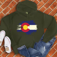 Load image into Gallery viewer, Colorado Weathered Flag Hoodie