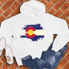 Load image into Gallery viewer, Colorado Weathered Flag Hoodie