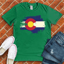 Load image into Gallery viewer, Colorado Weathered Flag Tee