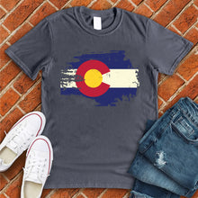 Load image into Gallery viewer, Colorado Weathered Flag Tee