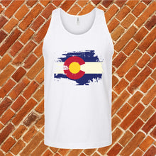 Load image into Gallery viewer, Colorado Weathered Flag Unisex Tank Top