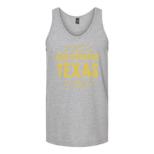 Load image into Gallery viewer, God Created Texas Unisex Tank Top