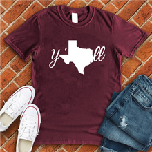Load image into Gallery viewer, Texas Y'all Tee
