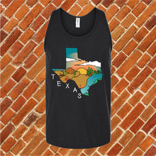 Load image into Gallery viewer, Texas Landscape Unisex Tank Top
