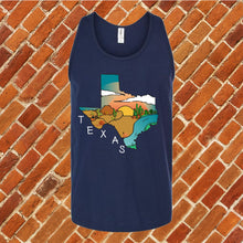 Load image into Gallery viewer, Texas Landscape Unisex Tank Top