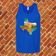 Load image into Gallery viewer, Texas Landscape Unisex Tank Top