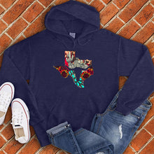 Load image into Gallery viewer, Floral Hidden Long Horn Hoodie