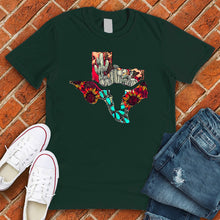 Load image into Gallery viewer, Floral Hidden Long Horn Tee