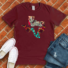 Load image into Gallery viewer, Floral Hidden Long Horn Tee