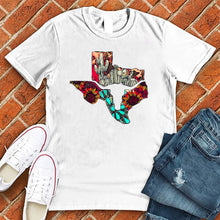 Load image into Gallery viewer, Floral Hidden Long Horn Tee