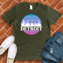 Load image into Gallery viewer, Detroit Sunset Skyline Tee