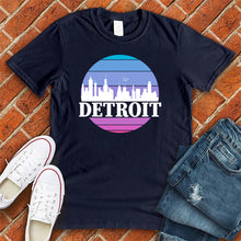 Load image into Gallery viewer, Detroit Sunset Skyline Tee