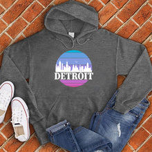 Load image into Gallery viewer, Detroit Sunset Skyline Hoodie