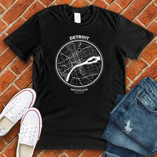 Load image into Gallery viewer, Detroit Map Tee