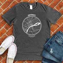 Load image into Gallery viewer, Detroit Map Tee