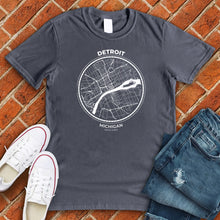 Load image into Gallery viewer, Detroit Map Tee