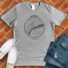Load image into Gallery viewer, Detroit Map Tee