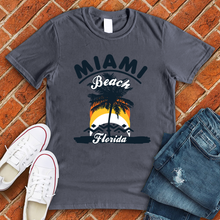 Load image into Gallery viewer, Miami Beach Palm Tree Tee