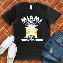 Load image into Gallery viewer, Miami Beach Palm Tree Tee