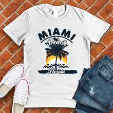 Load image into Gallery viewer, Miami Beach Palm Tree Tee