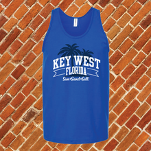 Load image into Gallery viewer, Key West Sun Sand Salt Unisex Tank Top