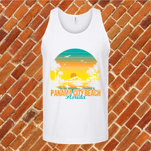 Load image into Gallery viewer, Panama City Beach Sunset Unisex Tank Top