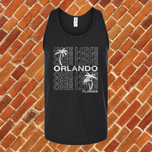 Load image into Gallery viewer, One Love Orlando Unisex Tank Top