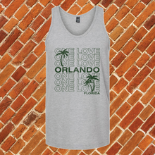Load image into Gallery viewer, One Love Orlando Unisex Tank Top