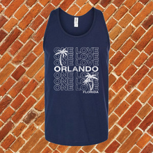 Load image into Gallery viewer, One Love Orlando Unisex Tank Top