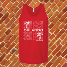 Load image into Gallery viewer, One Love Orlando Unisex Tank Top