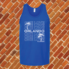 Load image into Gallery viewer, One Love Orlando Unisex Tank Top