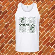 Load image into Gallery viewer, One Love Orlando Unisex Tank Top